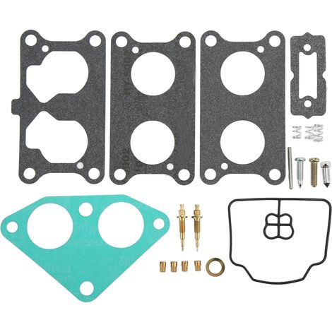 Kit de reconstruction 20 pièces pour carburateur, pièces de réparation carburateur adaptées au John Deere HPX 4x2 4x4 Gator UTV 2004‑2012 (1/5)