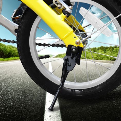 Kinderfahrrad-Seitenständer, Kinderfahrrad-Parkständer, Fußstütze (20 Zoll) (1/5)
