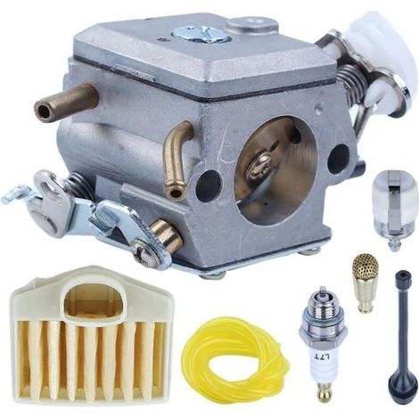 Carburateur Carb pour Husqvarna 362 365 371 372 Remplacer 5032818-01 503 28 32-03 Carb avec kit de conduite d\'huile de filtre à air