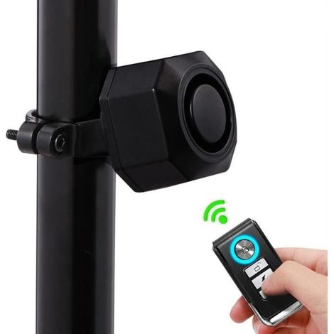 Alarme antivol de vélo - Système sans fil - Étanche IP54 - Télécommande - 110 dB - 700 mAh-Ywey (1/4)