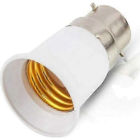 Juego de 6 portalámparas B22 a E27 - Adaptadores para bombillas LED SZRH AM
