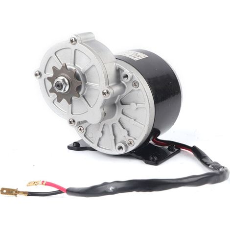 Moteur électrique de réduction de vitesse 12V 250W, avec pignon à 9 dents, réducteur de moteurs à courant continu brossé pour vélo et Scooter électrique (1/4)