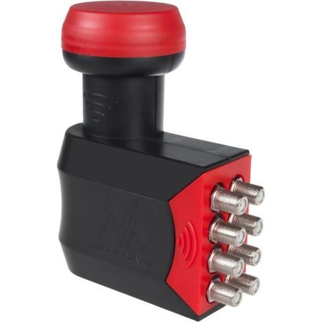 Convertisseur satellite LNB octo - MACLEAN - MCTV-258 - Full HDTV - 8 tuners - Résistant aux intempéries