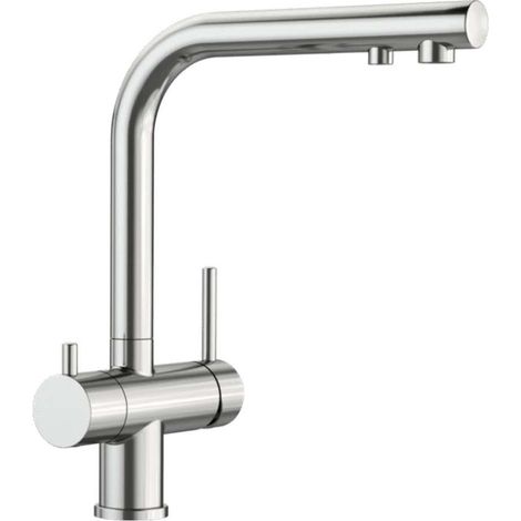Blanco Fontas II - Miscelatore da lavello con funzione di filtraggio, acciaio inox 523129 (1/4)