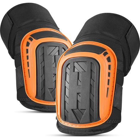 Work knee pads, professional knee pads with extended comfort, knee pads for work, gardening, tiling, construction workers, roofers, workshops (1/5)
