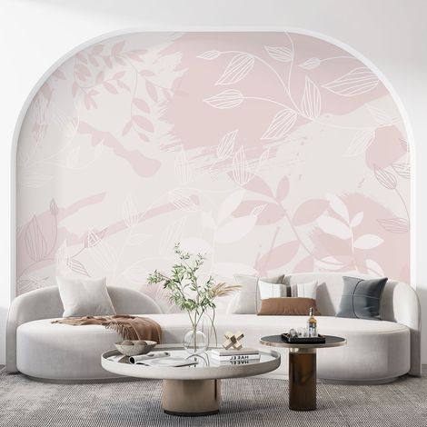 Papier peint panoramique - Fleurs Design - 130 cm x 93 cm (1/3)