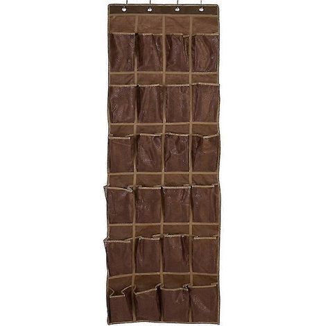 Organiseur de porte suspendu à 24 poches, sac de rangement compatible, gain de place