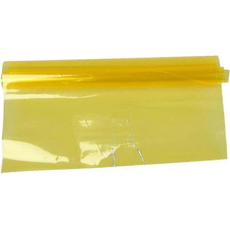 Film teinté jaune pour phares et feux arrière de voiture (30 x 60 cm), de bonne qualité (1/5)