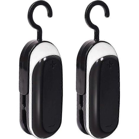 Lot de 2 mini scelleuses de sacs, scelleuse alimentaire portable, scelleuse sous vide manuelle, scelleuse thermique 2 en 1 et cuiseur (1/5)