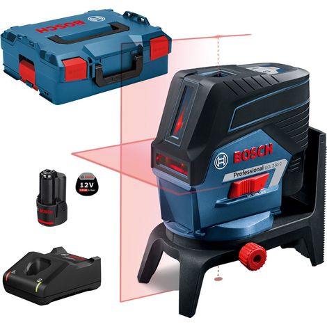 Kombilaser GCL 2-50 C, avec 1 x 2,0 Ah batterie Li-Ion, RM 2, BM 3, L-BOXX