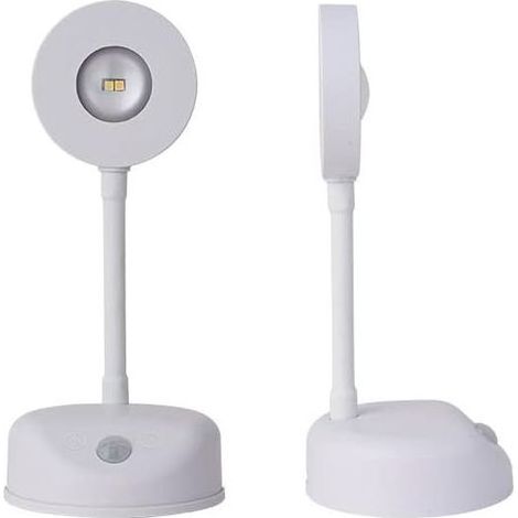 BARKBUSTERS Télécommande à détecteur de mouvement, 3 températures de couleur, rechargeable, intensité variable, facile à installer (blanc) (1/5)