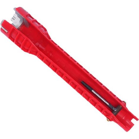 Sollbry Llave de grifo multifunción 8 en 1, herramienta de instalación de grifos y fregaderos para inodoros, lavabos, baños y cocinas. (1/5)