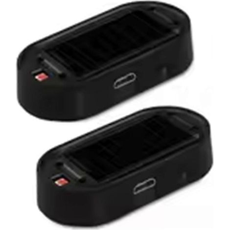 Solarbetriebene Auto-Sicherheitsleuchte, simulierter Alarm, Diebstahlwarn-LED-Blinklampe, Cauti (1/5)