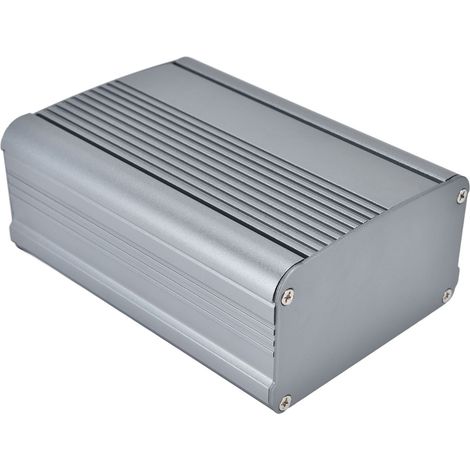 Boîtier électronique en alliage d'aluminium, boîtier divisé en aluminium, boîtiers pour instruments de projet 55 x 95 x 130 mm (1/5)