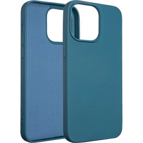 Custodia in silicone Beline per iPhone 15 Pro Max, colore blu (1/5)