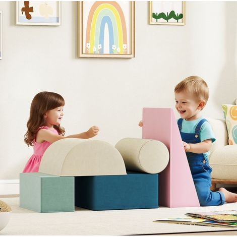 Set da arrampicata per bambini piccoli 5 pezzi multicolore, fodera rimovibile HAVRYA (1/4)