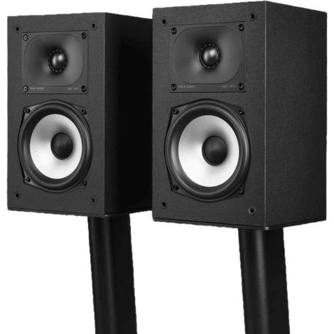 Enceinte Compacte Hi-FI (Paire) - Noir (1/5)