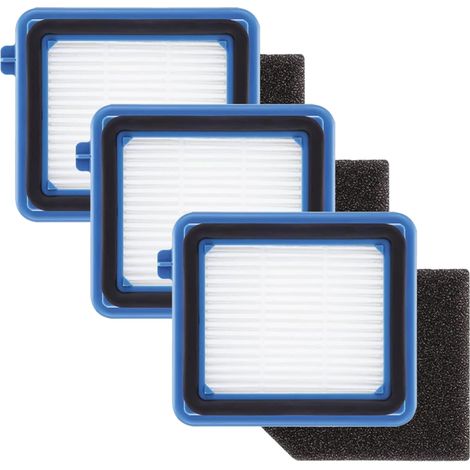 Élément filtrant de rechange pour aspirateur Electrolux Q6 Q7 Q8 WQ61 WQ71 WQ81 - Lot de 3 (1/3)