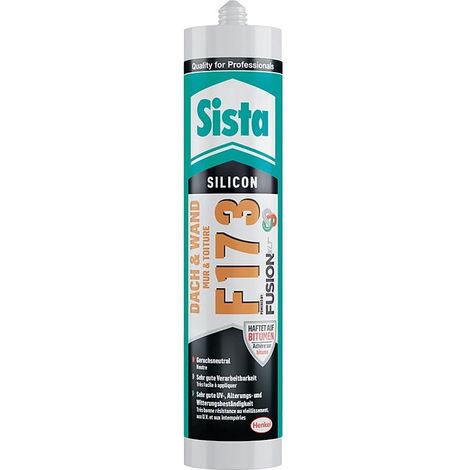 Silicone-toiture SISTA F173 toiture & mural transparent cartouche 300ml