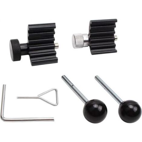 Kit de réglage du moteur Diesel, vanne de verrouillage du vilebrequin de distribution, outil de fixation du vilebrequin du moteur, compatible avec Audi et Volkswagen (1/5)