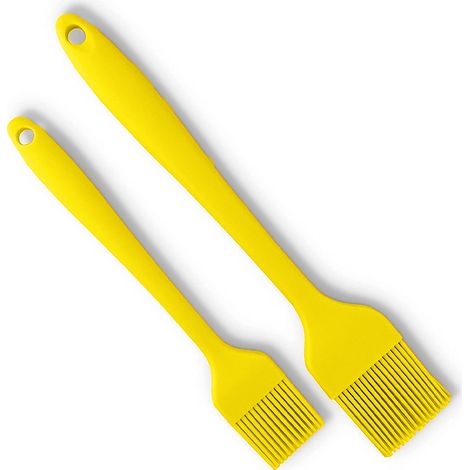 Brosse à huile en silicone, brosse à huile pour barbecue, ustensiles de cuisine, brosse à huile en silicone intégrée, brosse pour barbecue (1/5)