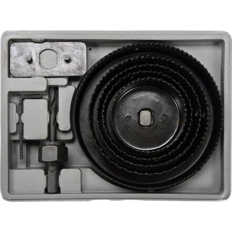 Fresa para madera de 64-127 mm, juego de 8 piezas 22571 VOREL (1/5)