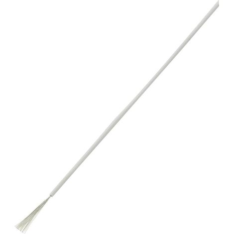 TRU COMPONENTS 1570576 CAVO PER CABLAGGI LIY 1 X 0.14 MM² BIANCO 25 M (1/3)