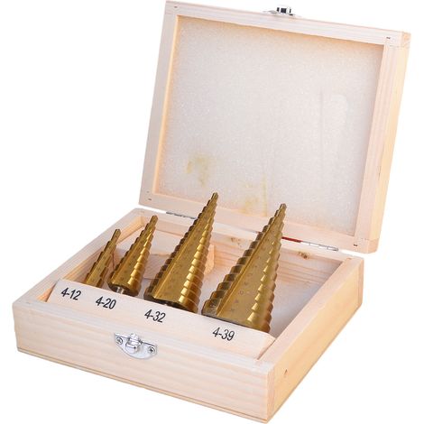 SET DI FRESE PER GRADINI 4 pz. /4-39 mm (1/5)