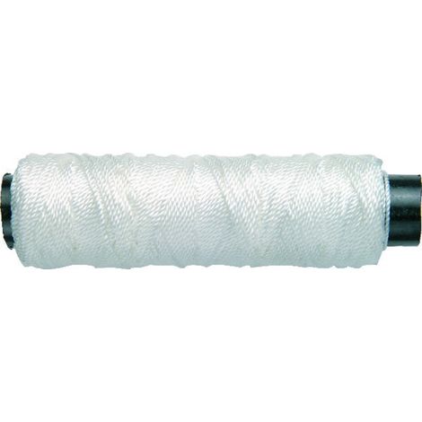 PÖSAMO Nylon-Mauerschnur weiß 1,3mmx50m auf Spule (1/2)