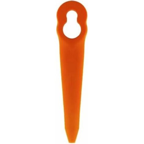Lot de 100 lames de rechange en plastique compatibles avec les débroussailleuses STIHL Polycut 2-2, Polycut 3-2, FSA 45, FSA 57, FSE 52, Sun Joe 24V-GT10, Redback Swift 40V (1/5)