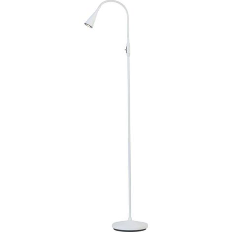 Belidro - Lampadaire 1 Lumière Blanc Mat