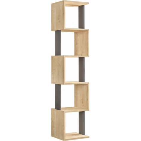 Estantería de esquina 5 estantes L35 cm - Piri (1/3)