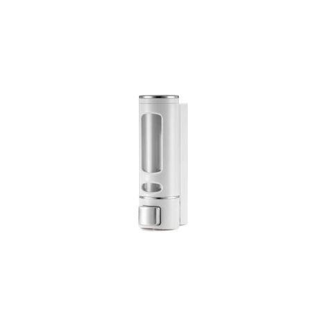 Dispensador de jabón de pared de 450 ml - Dispensador manual de champú y gel de ducha para baño y cocina - Recipiente para loción - Práctico y elegante - Crezuo (1/4)