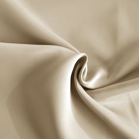 Tissu occultant et non feu Ecru 150 cm