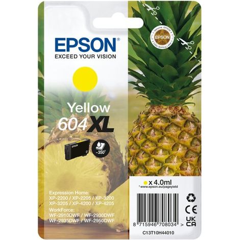 Original Tintenpatrone Epson 604XL Gelb
