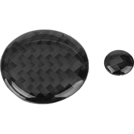 Yctze Carbonfaser-Volume-Button-Abdeckung, Volume-Button-Schutz für CX-5 2017-2018 mit schützender Klebefläche.