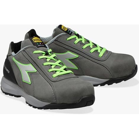Scarpe Antinfortunistiche Diadora Glove MDS Low S3 HRO SRC Grigio Verde - 701.177664 - size 38