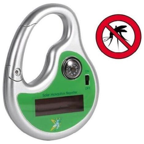 Anti - moustique ultrasonique extérieur solaire rechargeable Portable mini anti - moustique pêche sauvage anti - moustique (1/5)