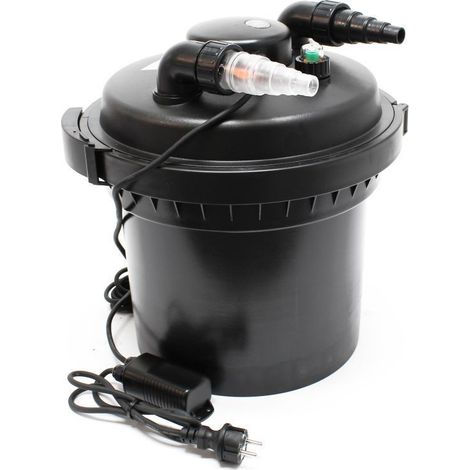 Filtre Pour Bassins De Jardin Sous Pression, UV 11W, Jusqu'à 8000 L. Volume de 20 litres (1/5)