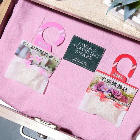 Sachets d'aromathérapie suspendus (10 pièces) - Parfums naturels - Sachets à herbes suspendus pour la maison, la chambre, le dortoir, l'armoire - Désodorisant (1/4)