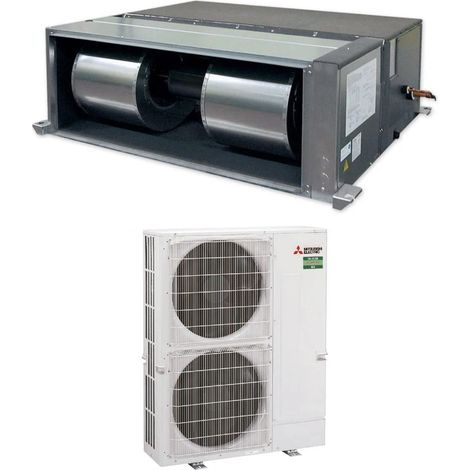 Climatizzatore Condizionatore Mitsubishi Electric Canalizzato Canalizzabile Power Inverter Alta Prevalenza 85000 Btu PEA-M250LA + PUZ-ZM250YKA Trifase R-32 Wi-Fi Optional