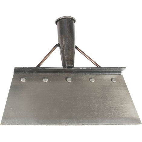 Irovami Pelle de jardin multifonctionnelle en acier, pelle plate, pelle à glace, outil utilitaire pour le jardinage et le désherbage. (1/5)