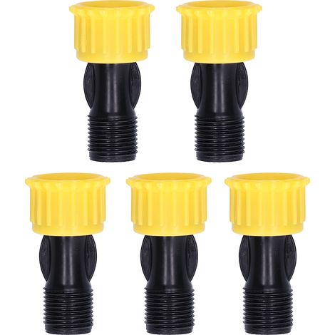 5 buses de pulvérisation G3/8 mâle 4 trous droits, accessoires pour pulvérisateur électrique, lot de 5 pièces