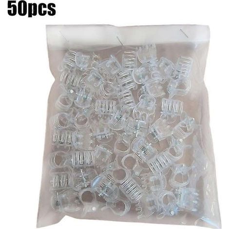 Clips de fixation pour supports de plantes de jardin. orchidées. fleurs. tiges de légumes. pinces de croissance (1/5)