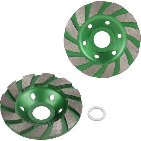 1 Stück 100 mm Diamantschleifscheibe, Topfschleifscheibe für Stein, Beton, Keramik und Polieren (1/5)