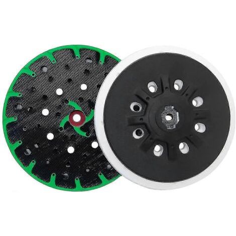 Festool ETS 150 Hartschleifteller (150 mm), kompatibel mit den Modellen ETS 150/3 EQ, ETS 150/5 EQ und ETS EC 150/3 EQ (1 Stück) – Schwarz (1/5)
