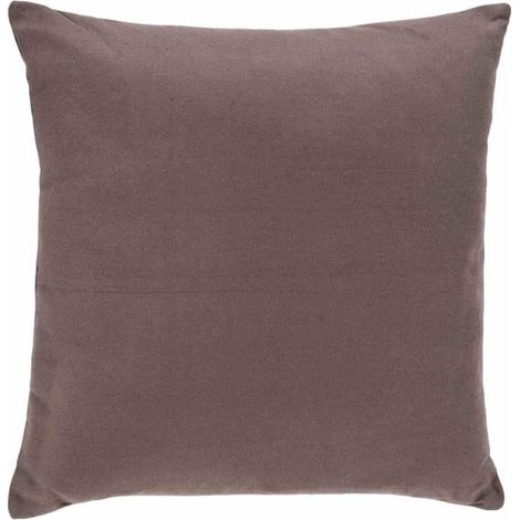Coussin Déhoussable "Jovi" 38x38cm Taupe (1/5)
