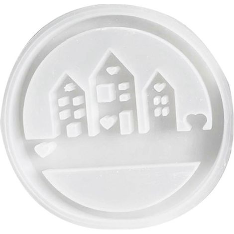 Moule en silicone décoratif pour maison, moule en plâtre et béton, moule de coulée, moule en résine pour décoration intérieure, moule d'aromathérapie (1/5)