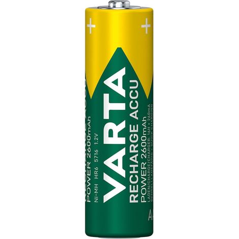 Varta RECH.AC.Power AA2600mAh BLI2 Mignon (AA)-Akku NiMH 2600 mAh 1.2 V 2 St.