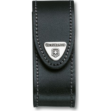 Victorinox funda de cuero negro para cuchillos 91 mm